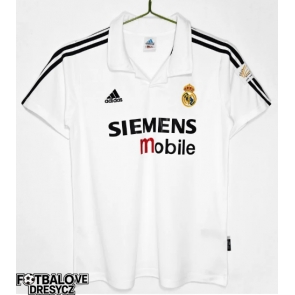 Real Madrid 2002-2003 Retro Domácí Dres Krátký Rukáv Real Madrid 2002-2003 Retro Domácí Dres Krátký Rukáv